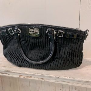 Coach Madison Black Purse